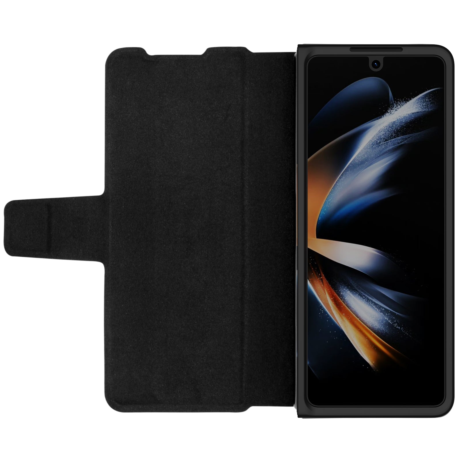 NILLKIN For Samsung Galaxy Z Fold5 5G PU Leather Phone Case Stand Full Protection Phone Cover with Pen Slot NILLKIN For Samsung Galaxy Z Fold5 5G PU Leather Phone Case Stand Full Protection Phone Cover with Pen Slot